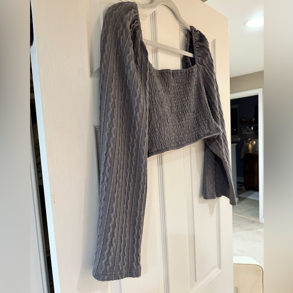 Sweater Crop Top